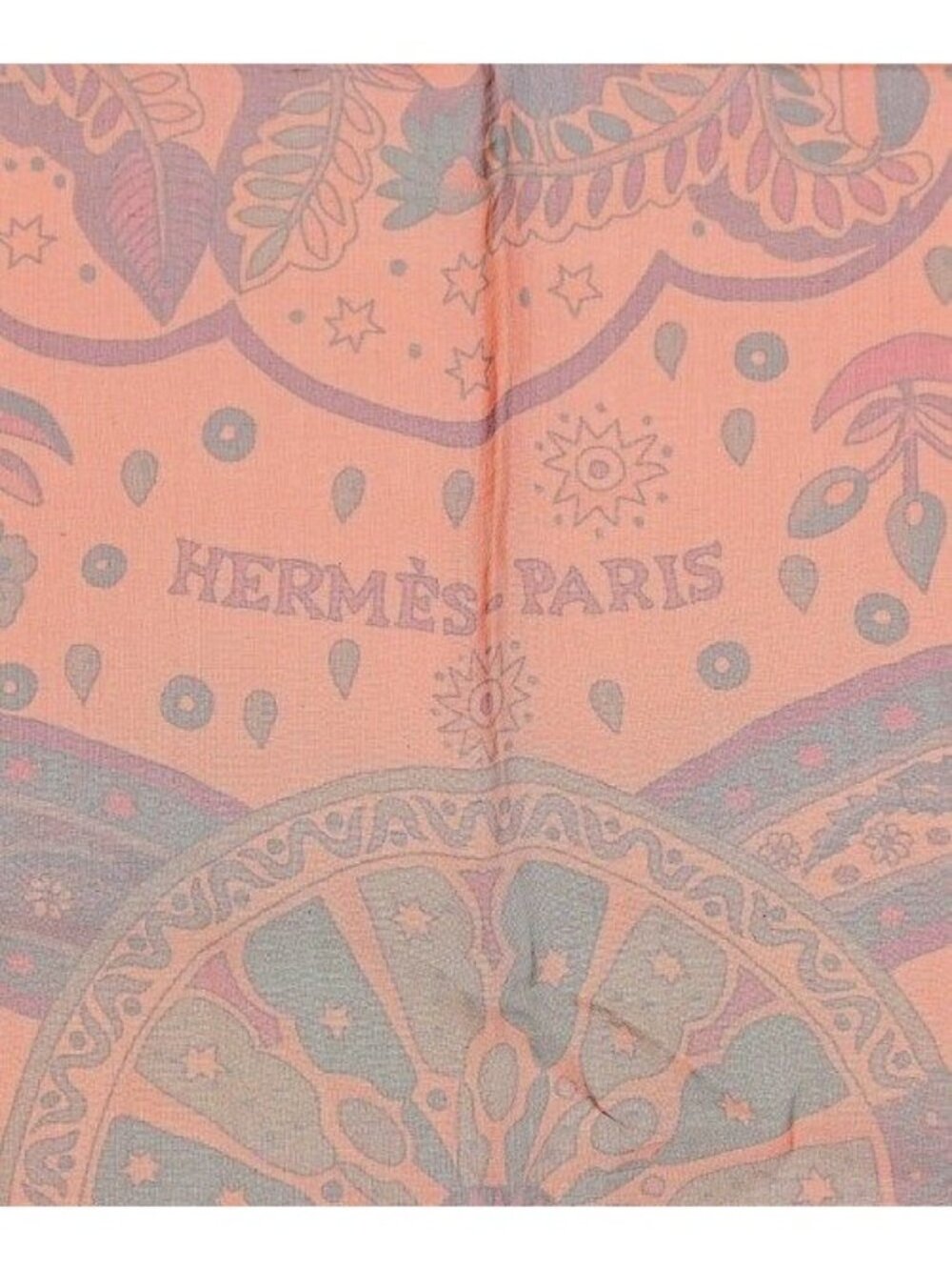 Hermes Bandana Scarf Orange - Picture 3 of 7